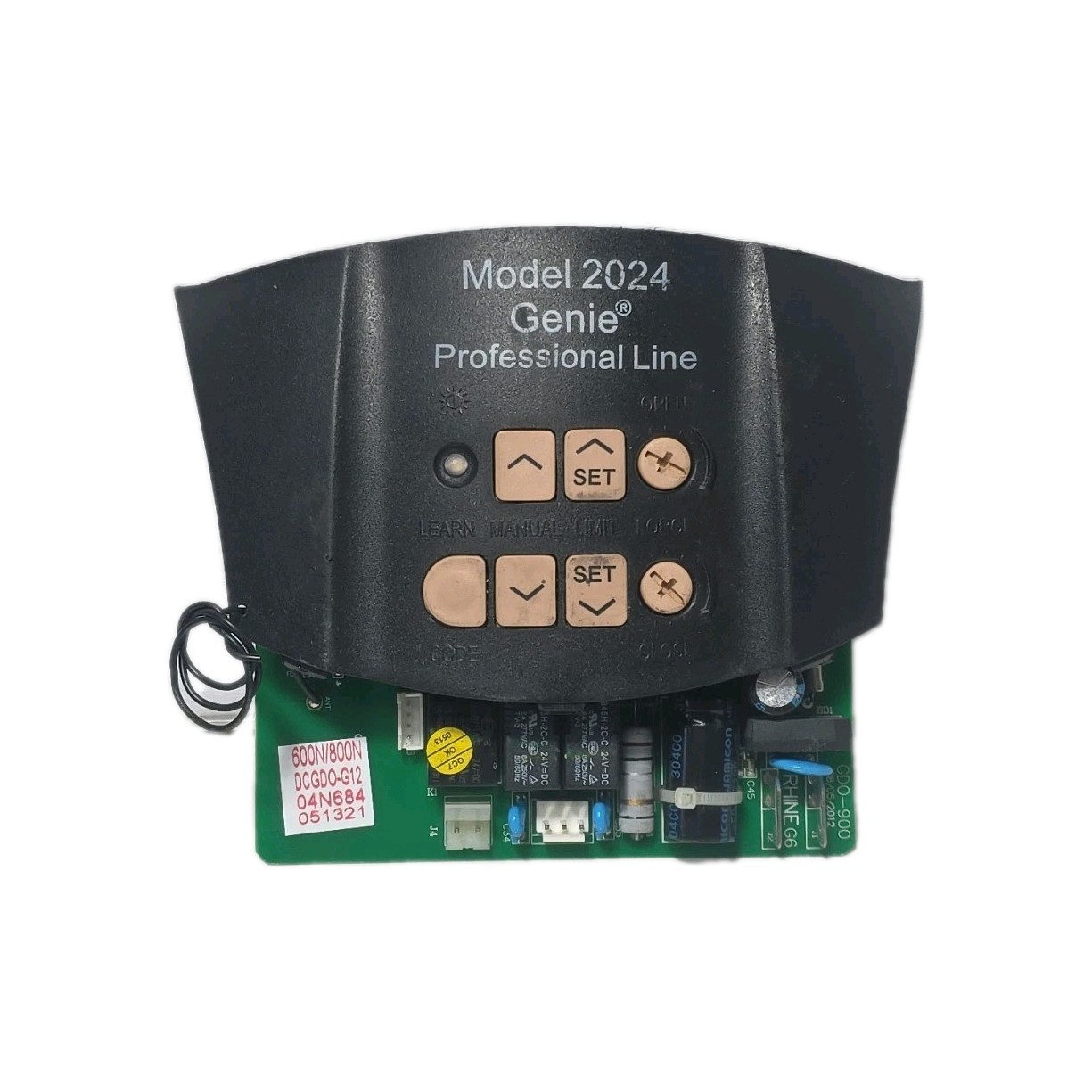 Genie Model 2024 Circuit Board Garage Door Opener Intellicode Sequencer gallery