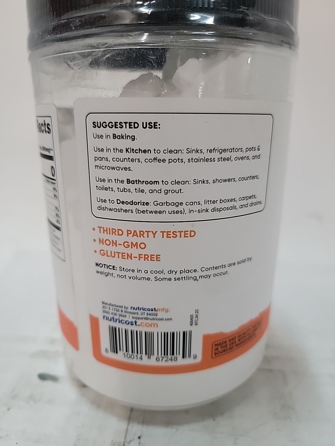 Pantry Baking Soda (5 LBS) - for Baking, Cleaning, Deodorizing,& More Exp11/26 gallery