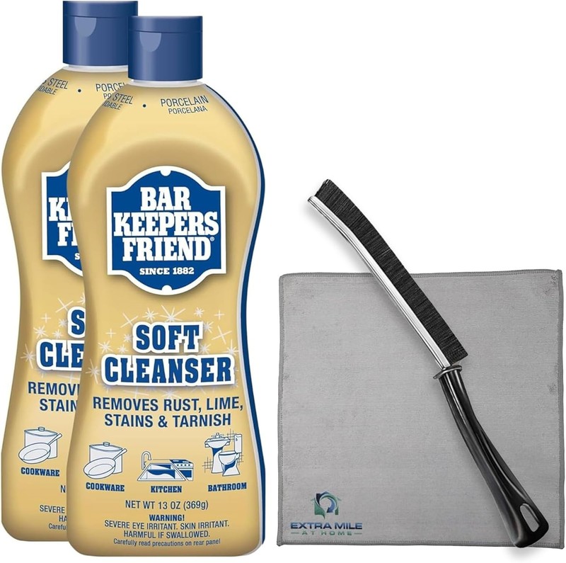 Luxurious Soft Cleanser All-Purpose Cleaning Bundle - 2x13 Fl Oz + Accessories gallery