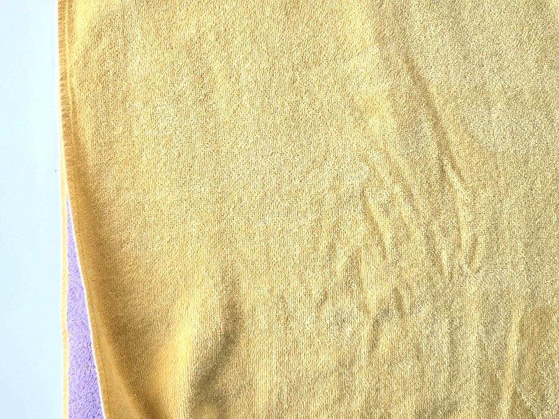 Solid Reversible Beach Towel Purple Yellow Sun Squad Lightweight Terry Cotton gallery
