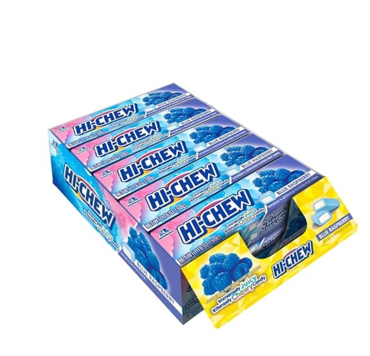 HI-CHEW Blue Raspberry, 1.76oz ea | 15 count gallery