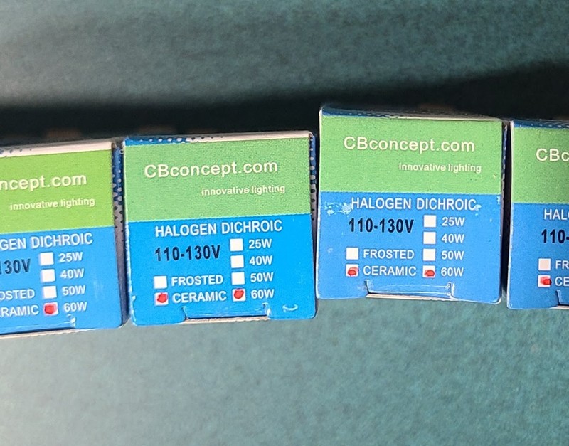 NEW 6 total CBconcept.com CERAMIC G9 BULB 60W 110-130V gallery