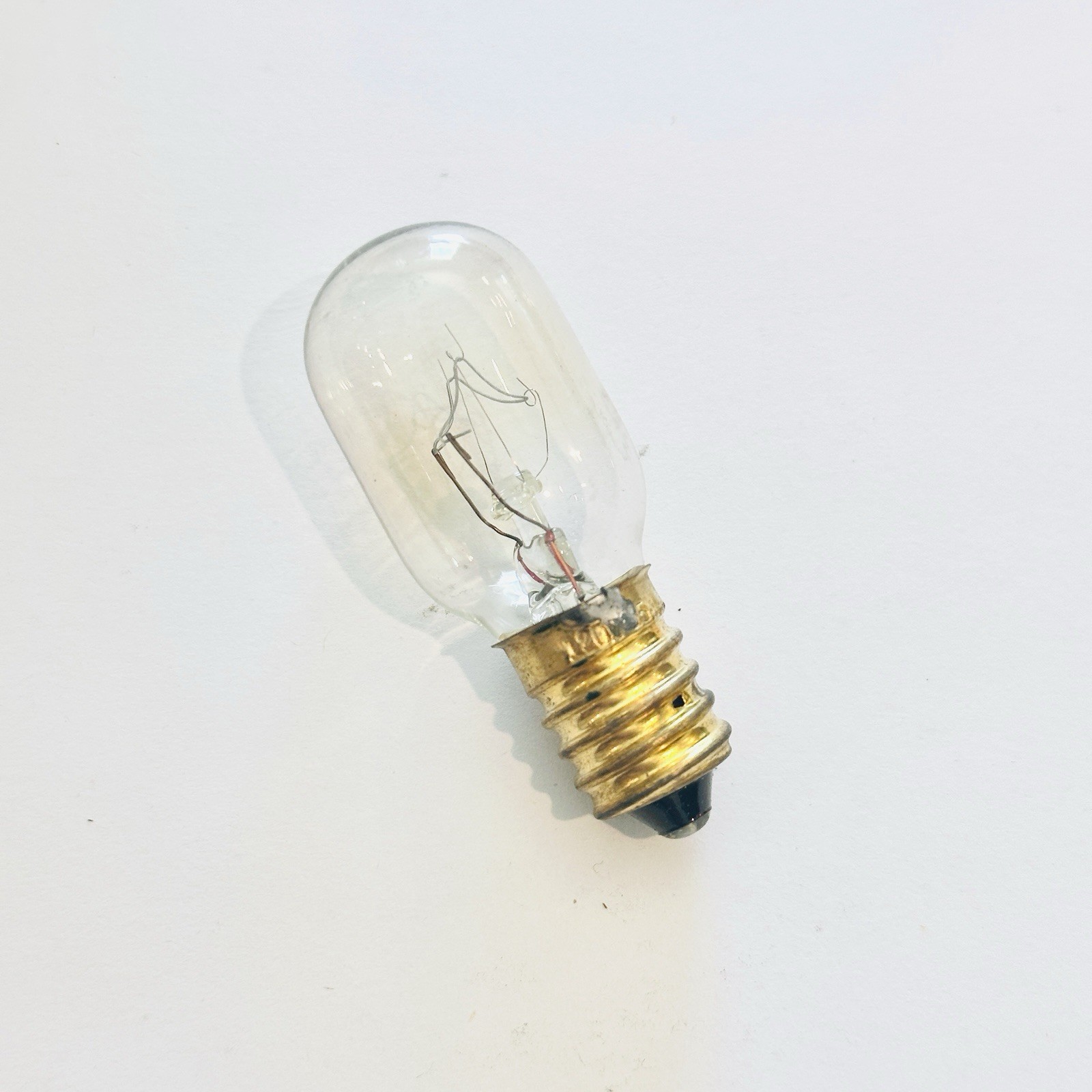 Glass Light Bulb 15W 120V E14 Base Refrigerator Freezer 50/60Hz MULTIPLE AVAIL gallery