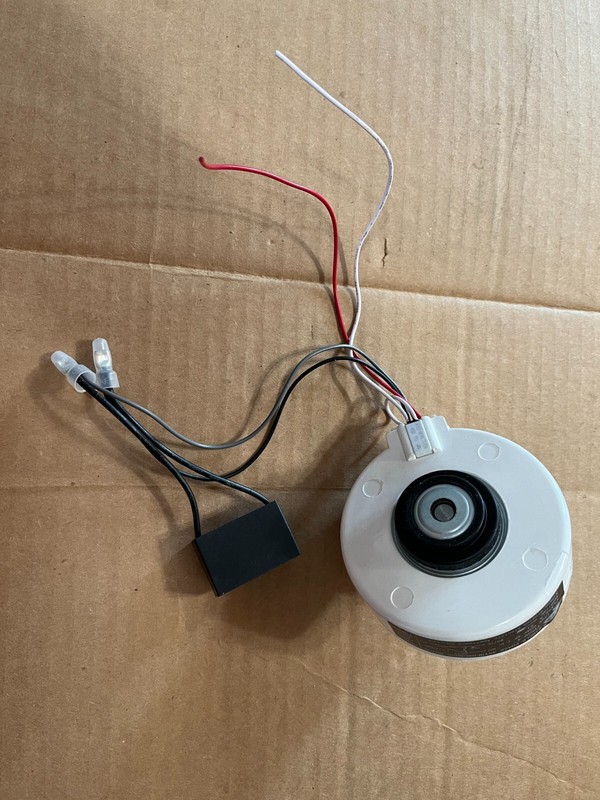 FAN MOTOR & CAPACITOR SINGLE PHASE ASYNCHRONOUS 120V 4P 50W CLASS A gallery