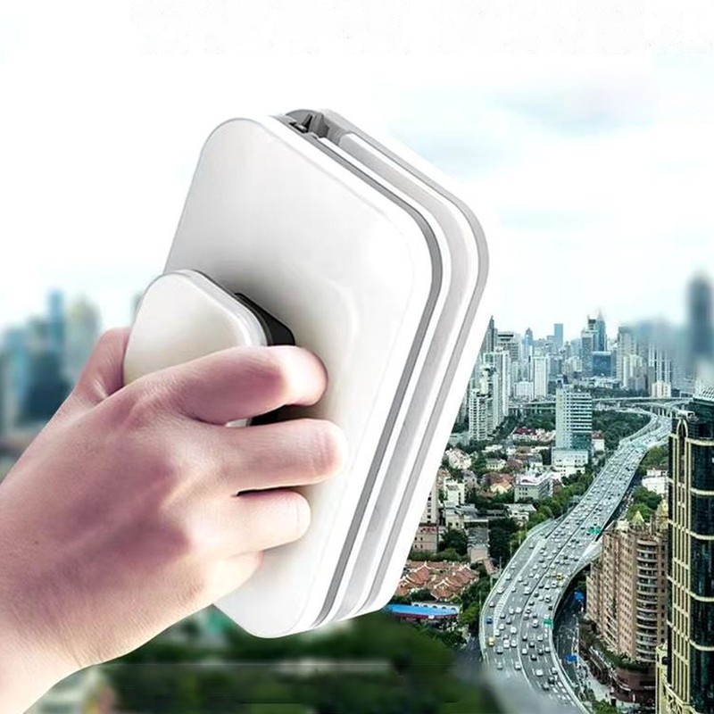 Double Sided Magnetic Window Cleaner Glass Wiper Cleaning for 3 to 10mm Glasses gallery