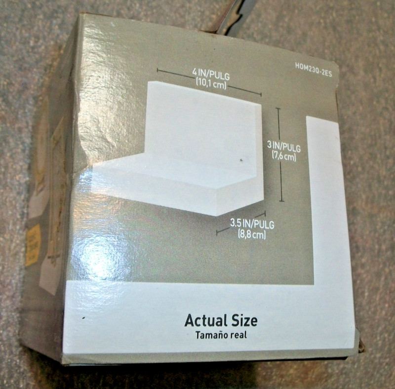 Command Display Ledges, Holds up to 2 lb, Quartz, 2 Ledges with 8 Medium Command gallery