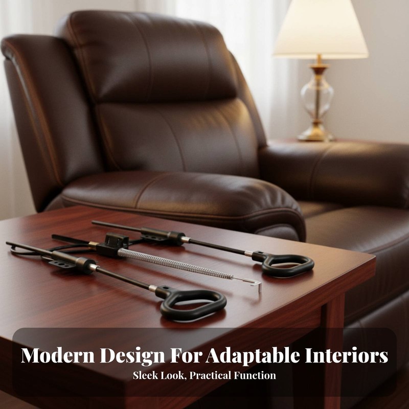 Recliners Pull Cable D Ring Handle Easy to Install Gadget Spring Release Sturdy gallery