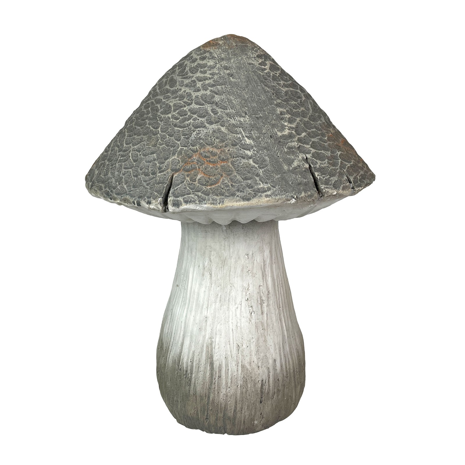 Mushroom Statue 14" Tall, Magnesium Oxide Indoor Outdoor Garden Decor gallery