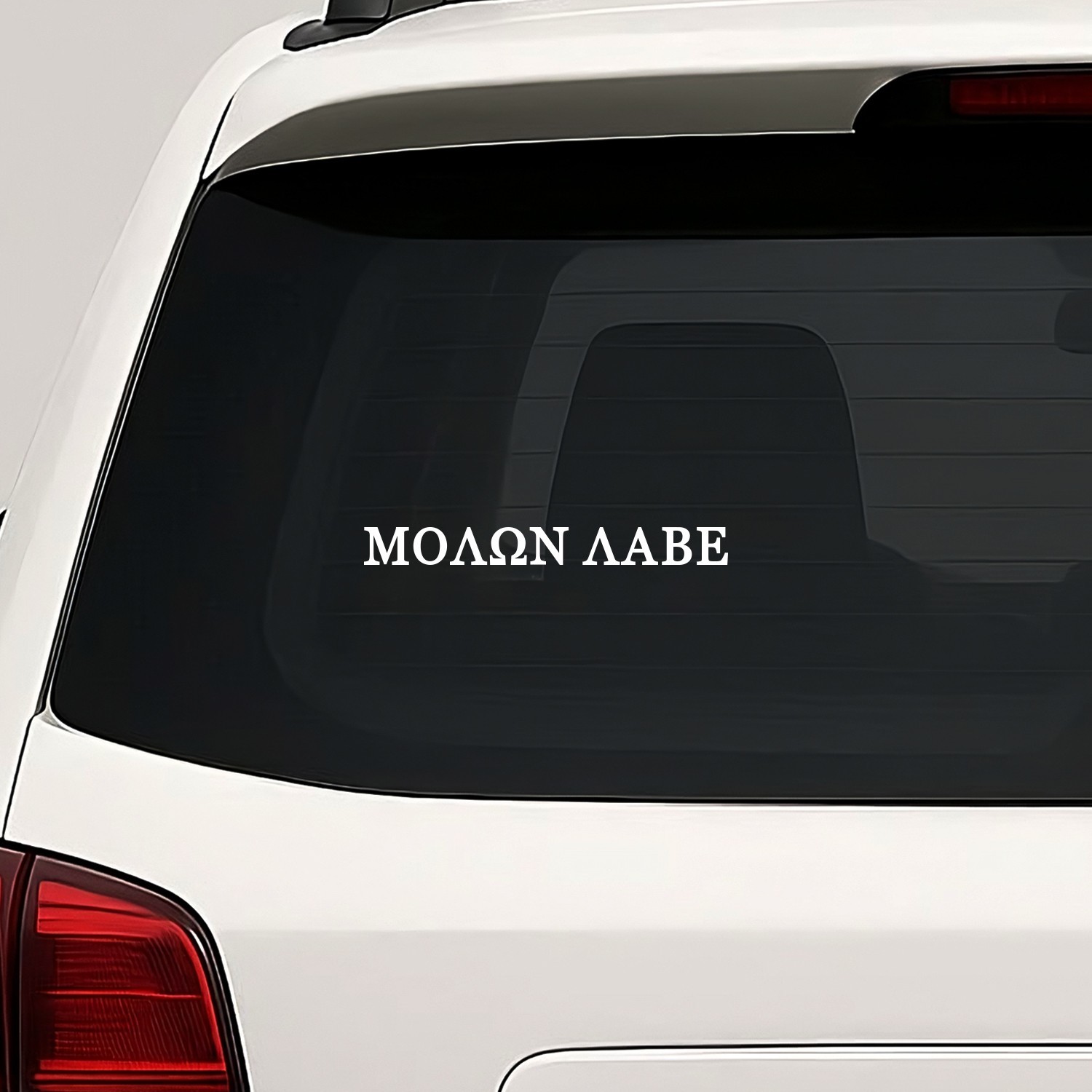 Molon Labe Vinyl Die Cut Decal Sticker - Come and Take Them 2A Gun Rights Greek gallery
