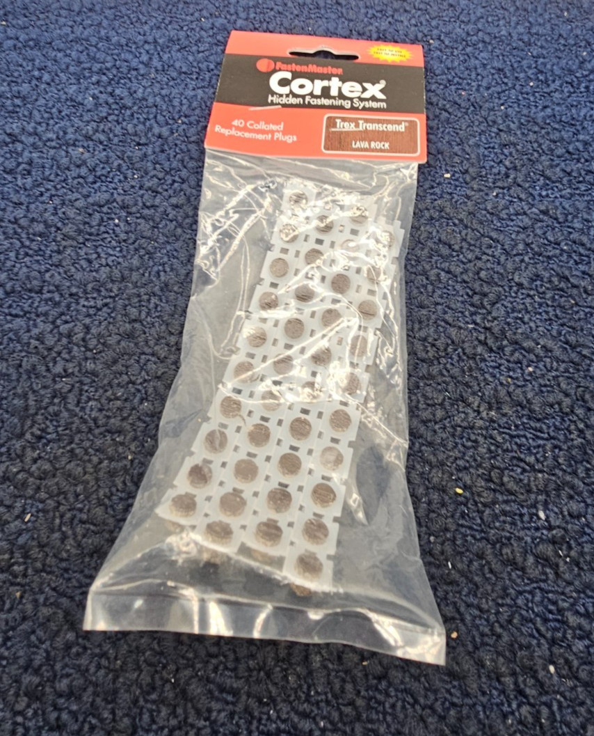 (QTY 80) FastenMaster FMCTX-40TSLR: Cortex Hidden Fastening System Lava Rock gallery
