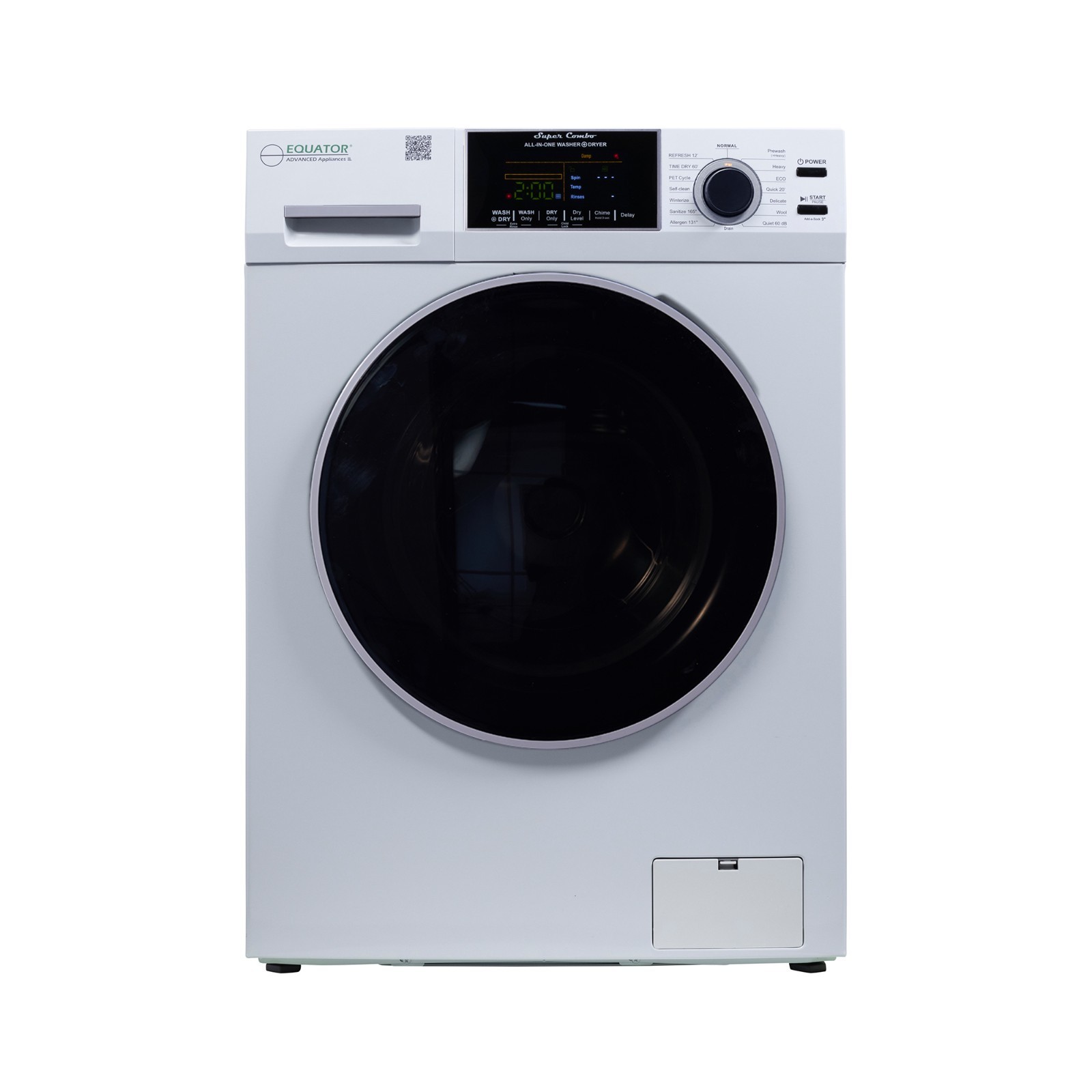 Equator All-in-one Washer Dryer Ventless FULLY BUILTIN 0-CLEARANCE 1.62cf/15lbs gallery