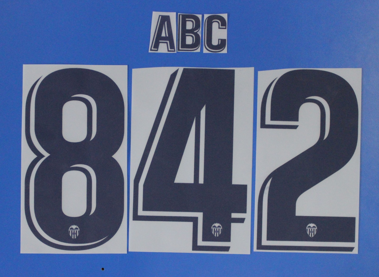 2020-21 Valencia Name Number Personalise Customise Player Size Nameset Print gallery