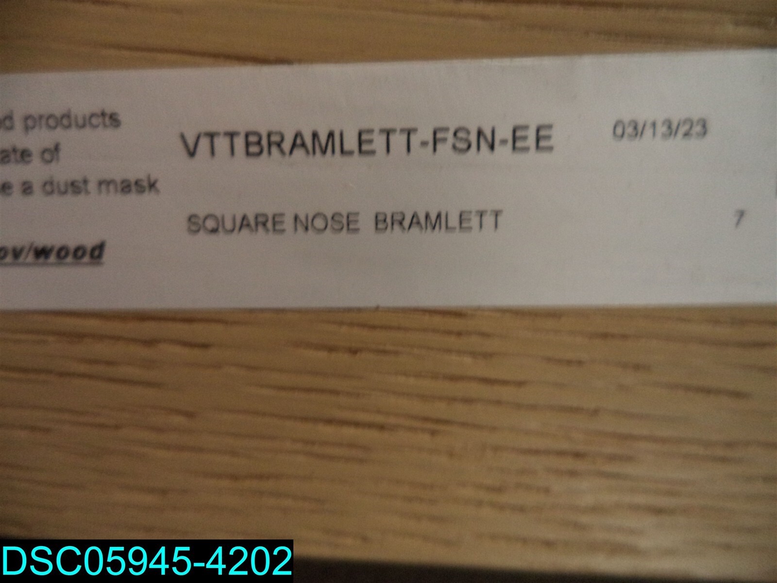 QTY=4: Bramlett MSI VTT-FSN-EE78" x 3"Engineered Hardwood Floating or Glue Down gallery
