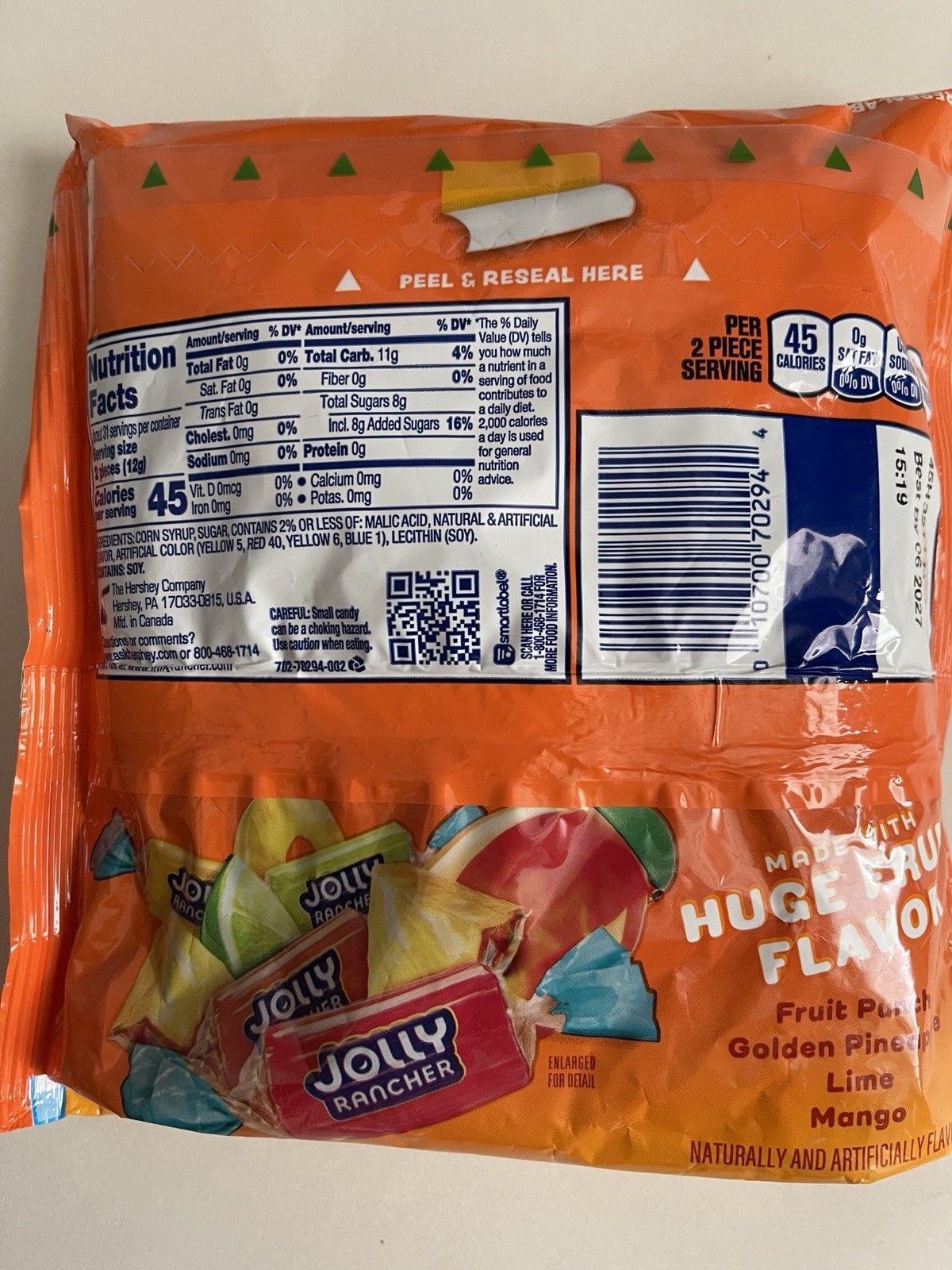 FRUIT PUNCH Jolly Rancher Candy 2 pounds Red New Free Shipping NEW 2027 gallery