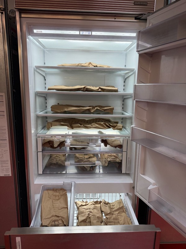 36” Subzero Refrigerator Freezer Panel Ready BI36UORH (Used 2019) gallery