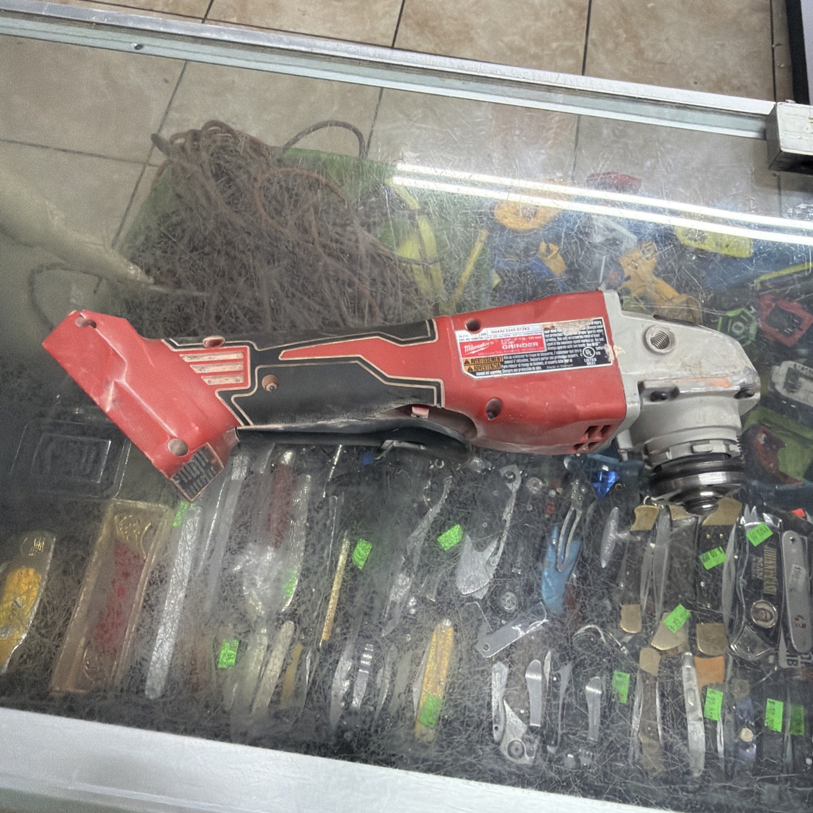 Milwaukee 18V 5in Grinder w/ Paddle Switch (Tool Only) - 2686-20 gallery
