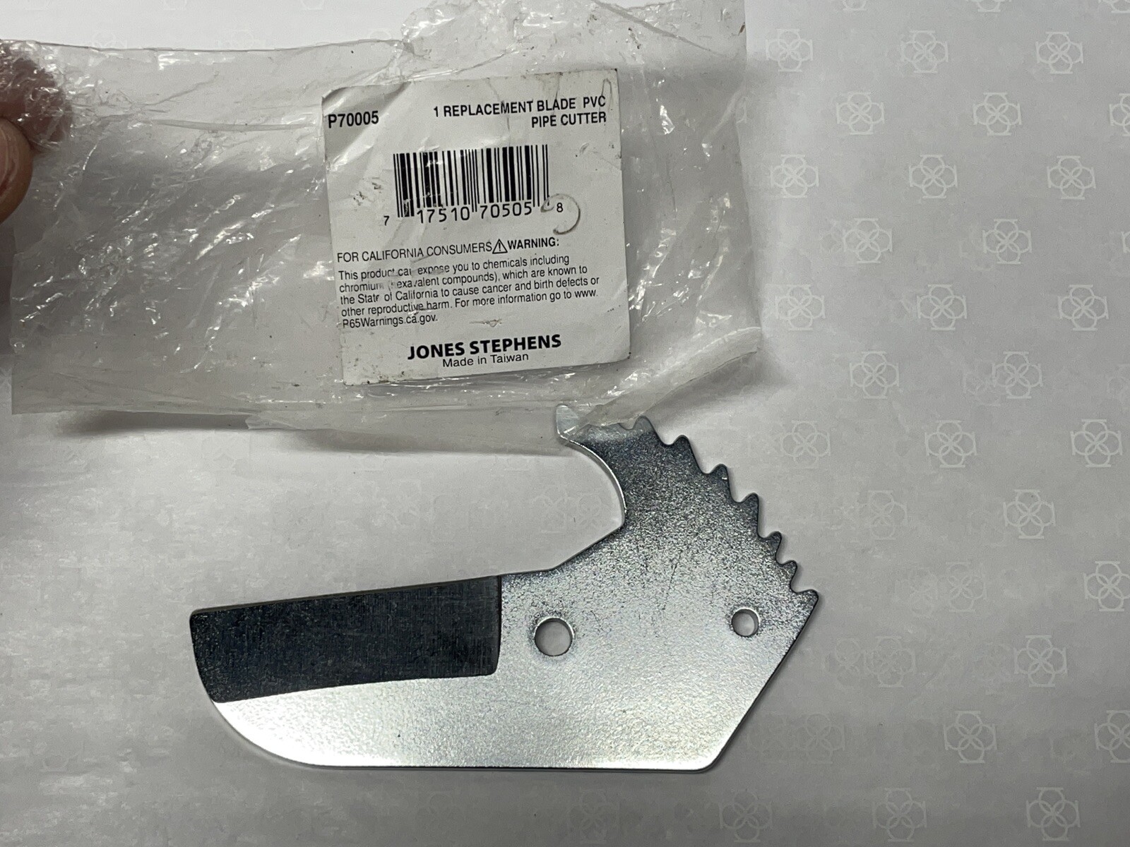 JONES STEPHENS Pipe Cutter Blade P70005 for 1" PVC gallery
