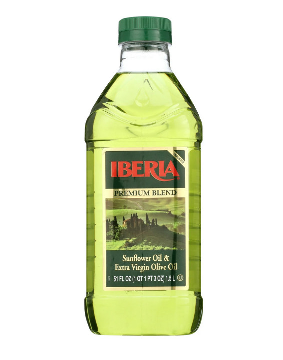 Iberia Premium Blend Sunflower Oil & Extra Virgin Olive Oil 51 fl oz gallery