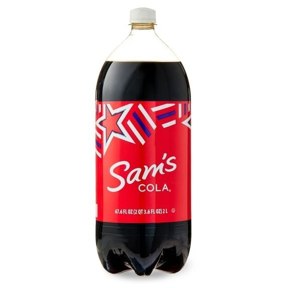 Sam’s Cola Soda 2 Liter Bottles 6 Pack Carbonated Soft Drink Cola Drink gallery