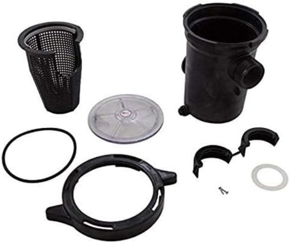 Plastics 6" Pump Strainer Housing with Self-Locking Lid gallery