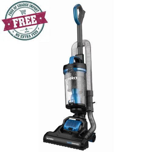 Eureka Max Swivel Deluxe Upright Multi-Surface Vacuum Black and Blue NEU250, New gallery