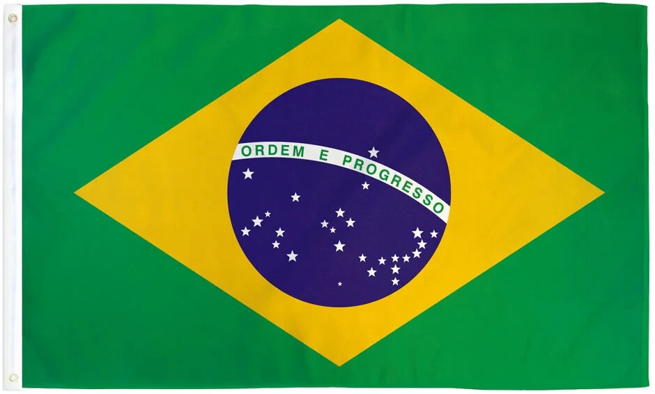 Brazil 4x6ft Poly Flag Large Brazilian Country Flag of Brazil gallery