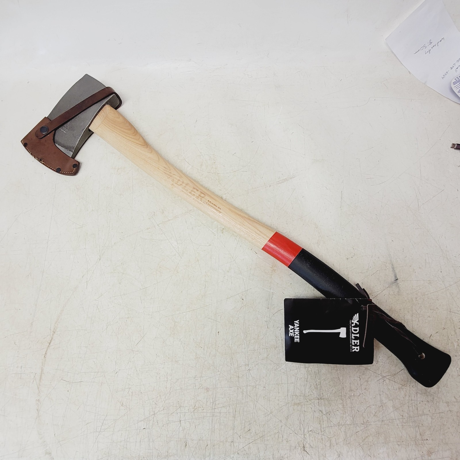 ADLER Yankee Axe - Made in Germany 3.5lb head 31.5 Inches - NEW - With Flaw READ gallery