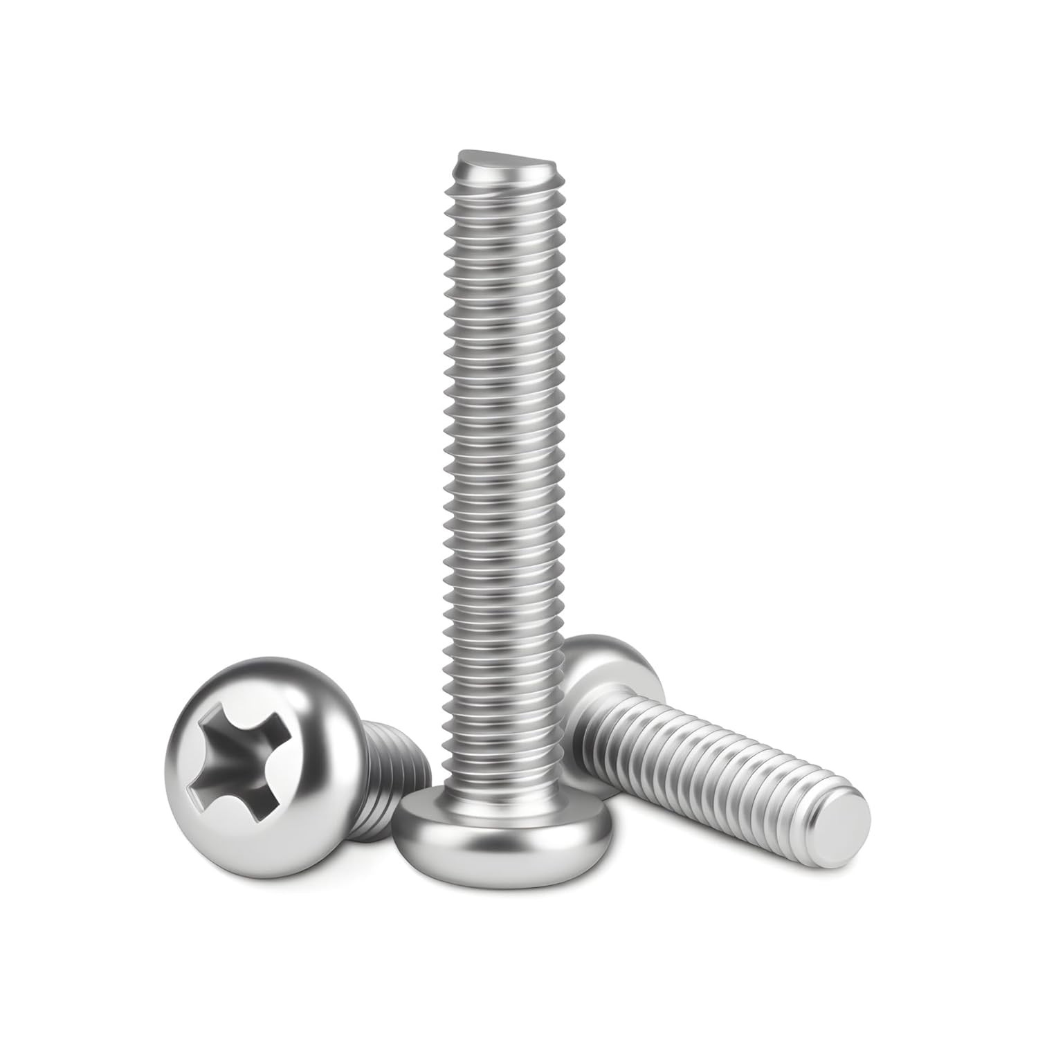 M4 X 30Mm (20Pcs) Pan Head Machine Screws, 304 Stainless Steel Phillips Cross Dr gallery
