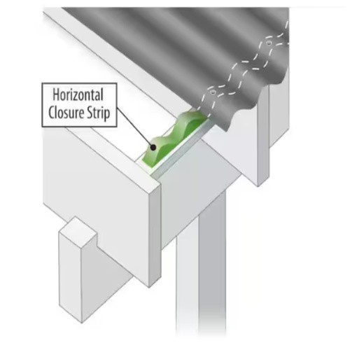 24 In. Horizontal Plastic Roof Closure Strips (6-Pack) gallery