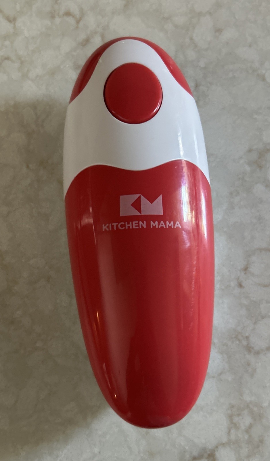Kitchen Mama Auto Electric Can Opener Red Battery Operated CO1100-R USED READ gallery