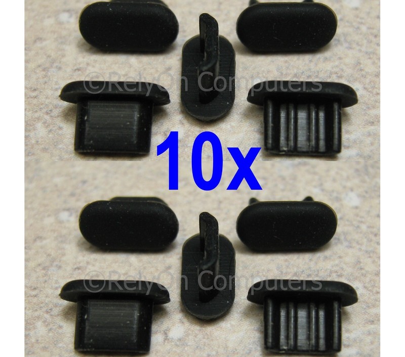 NEW 5-10 pcs Anti Dust Plug USB/Type-C/MicroUSB Silicone Cover for Charging Port gallery