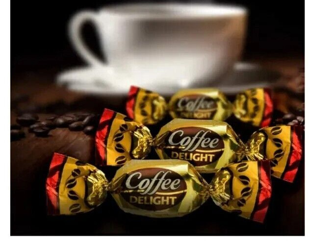 COLUMBINA Coffee Delight Hard Candy- Made with 100% Coffee- {LOT OF 2 BAGS} gallery