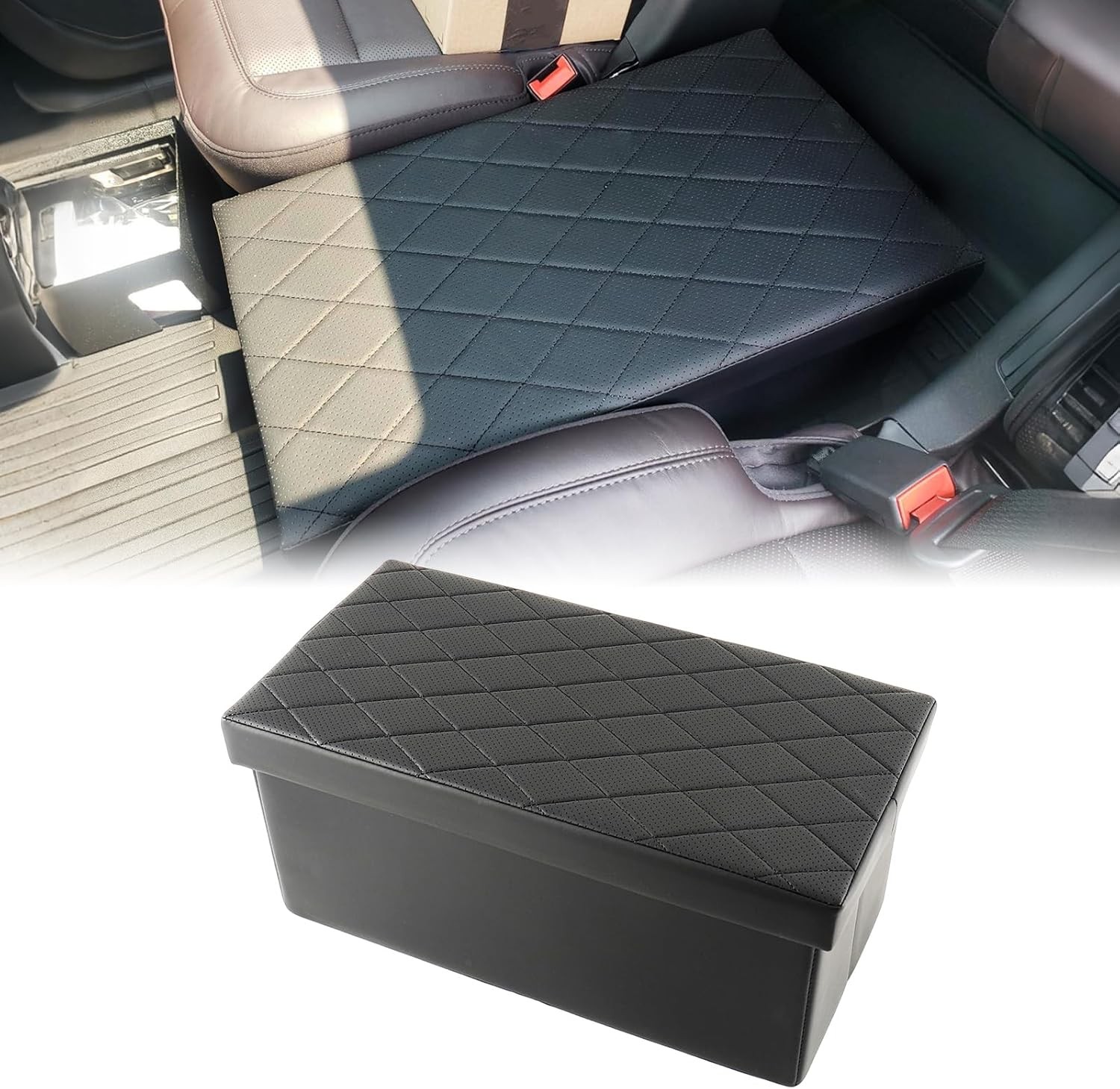 Ford Explorer Seat Aisle Storage Box 6-Passenger 2020-2025 Foldable #R08 gallery