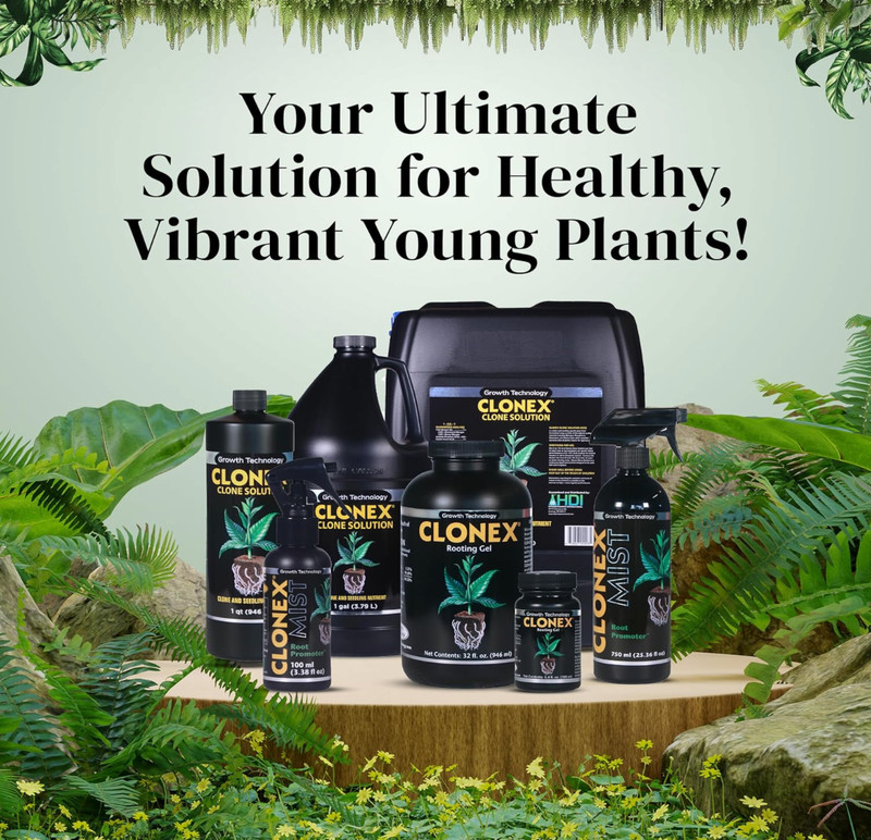 Clonex Rooting Gel - High-Performance Rooting Compound for Plant Cuttings, Conta gallery
