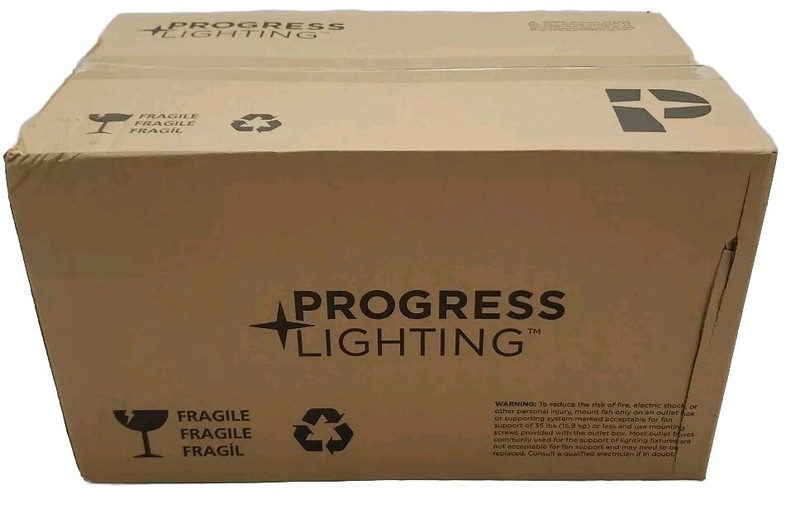 Progress Lighting P2500-30 42" White Ceiling Fan AirPro Builder Collection ~New gallery