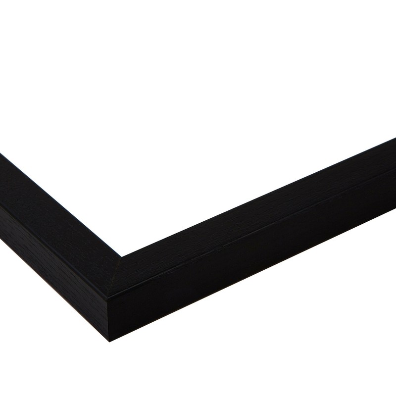 ArtToFrames 7x10 inch Black on Red Oak Wood Picture Frame, 2WOM0066-1343-YBLK... gallery