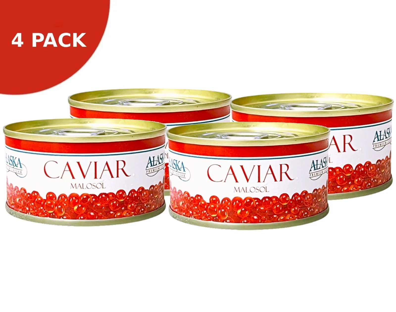 Alaskan Malosol Premium Quality Salmon Red Caviar Икра Лосося gallery