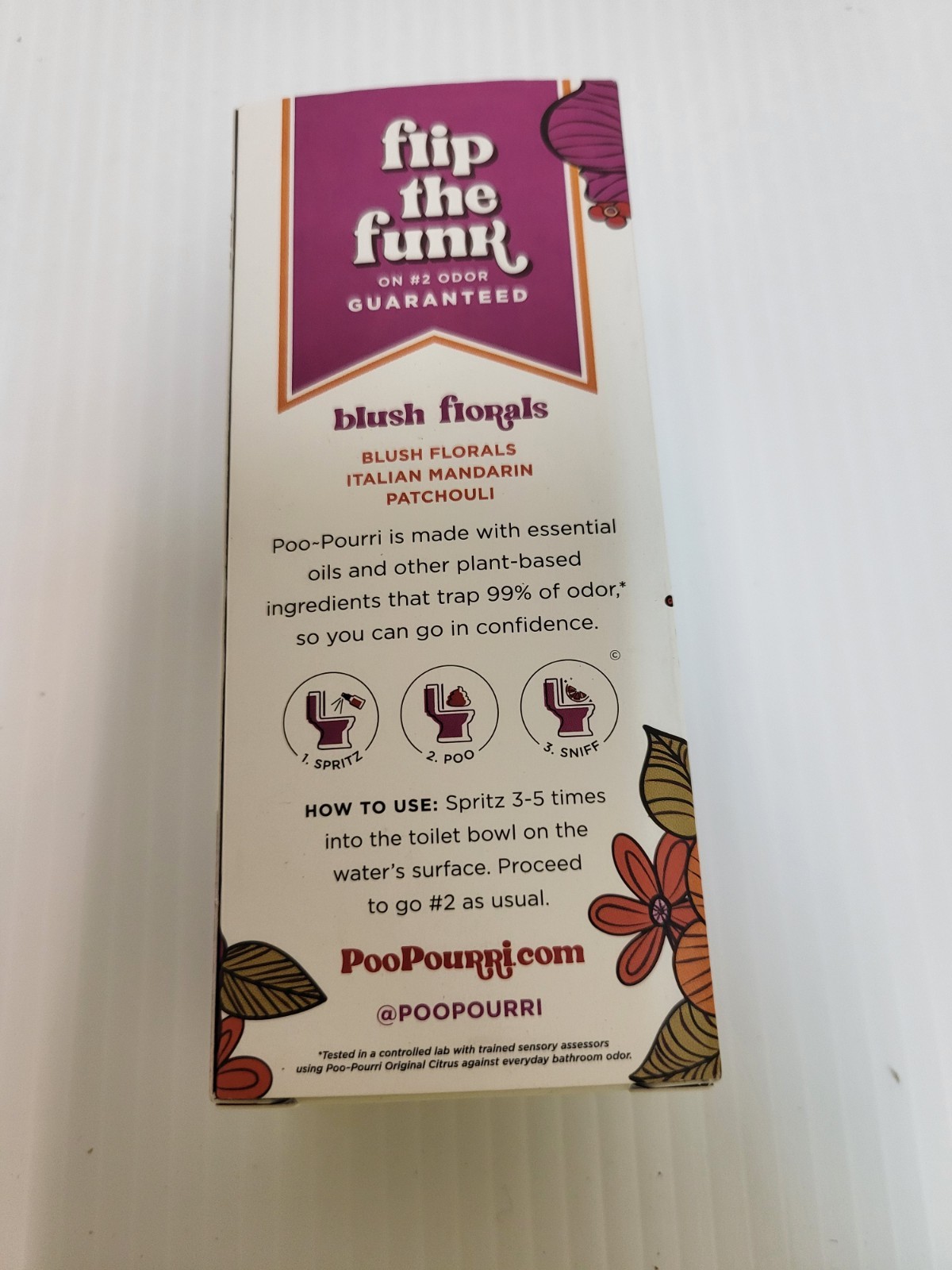 Before-You-Go Toilet Spray - Blush Florals Scent 2 FL Oz gallery