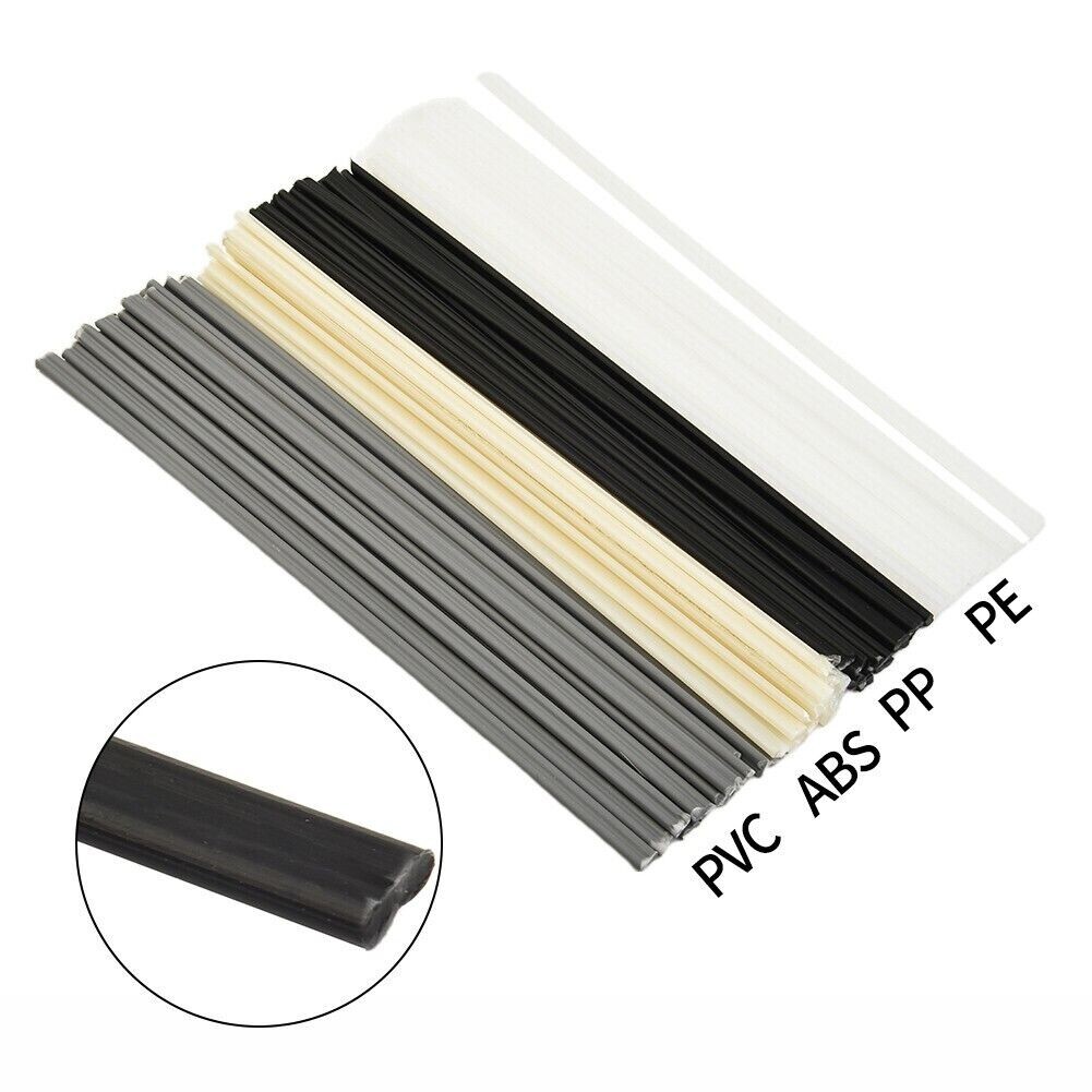 8" 50pcs ABS/PP/PVC/PE Plastic Welding Rods Welder Sticks for Car Bumper Repair gallery