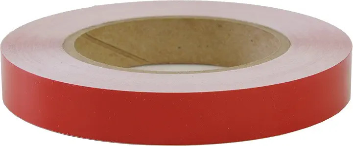 Solid Stripe for Auto Truck Boat - 3mil Vinyl - 1/2" x 50' - Cherry Color: Red gallery