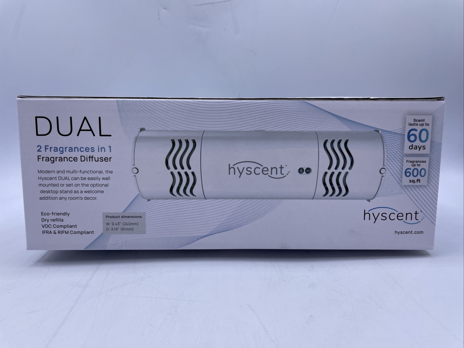 Hyscent Dual 2 in 1 Fragrance Diffuser gallery
