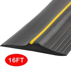Universal Garage Door Threshold Seal Strip 16FT Kit Bottom Waterproof Rubber