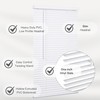 LOTUS & WINDOWARE Cordless Mini Blind, 1" Vinyl Slats, 29" W x 64" L - White gallery
