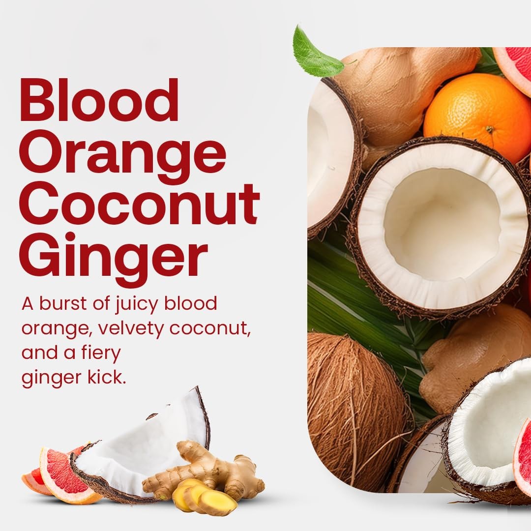 Dr Smoothie Refreshers Blood Orange Coconut Ginger Juice Concentrate 46 Fl Oz gallery
