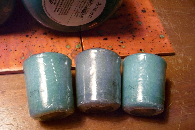 yankee candle 2-22oz JARS POOLSIDE OASIS + 3 VOTIVES gallery
