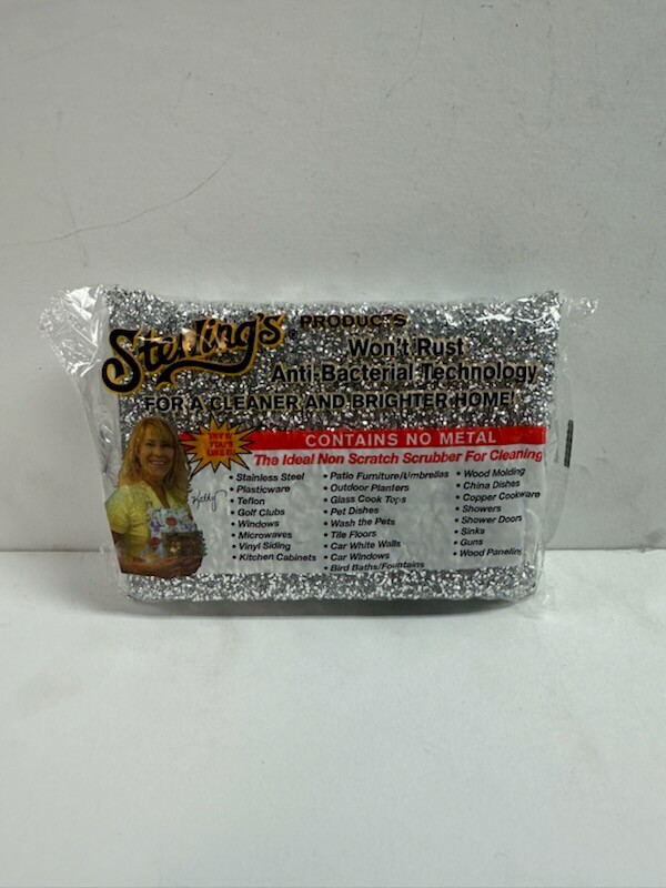 Sterling's Sponge 10 Pack - Non-scratch, Anti-Bacterial Sponge - Made in Israel gallery