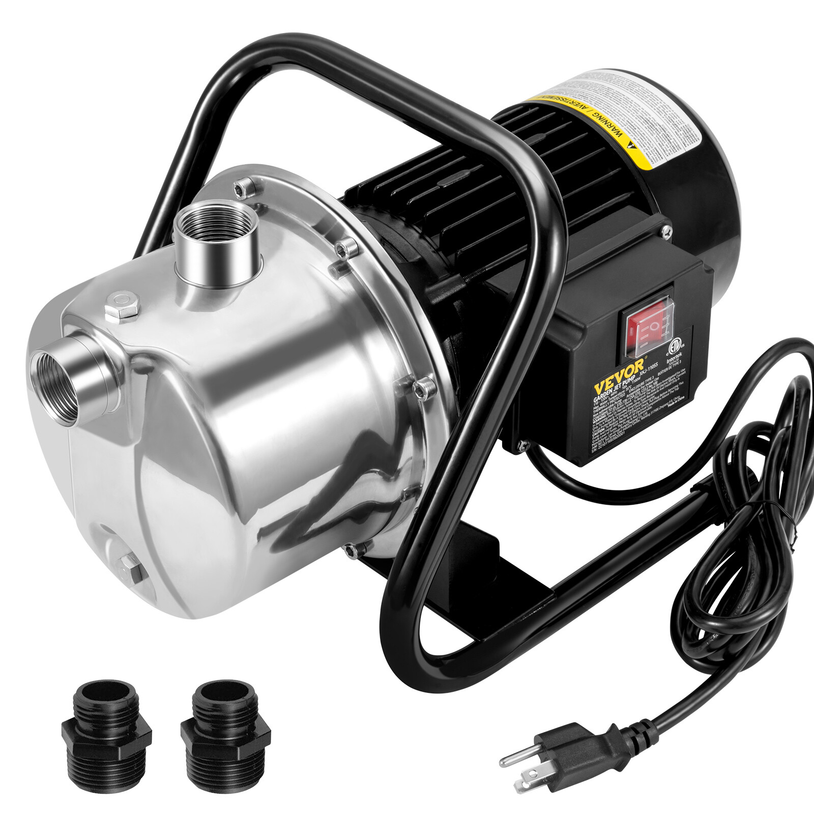VEVOR Shallow Well Pump Portable Garden Water Jet Pump 1.1HP 978 GPH 131 ft Head gallery