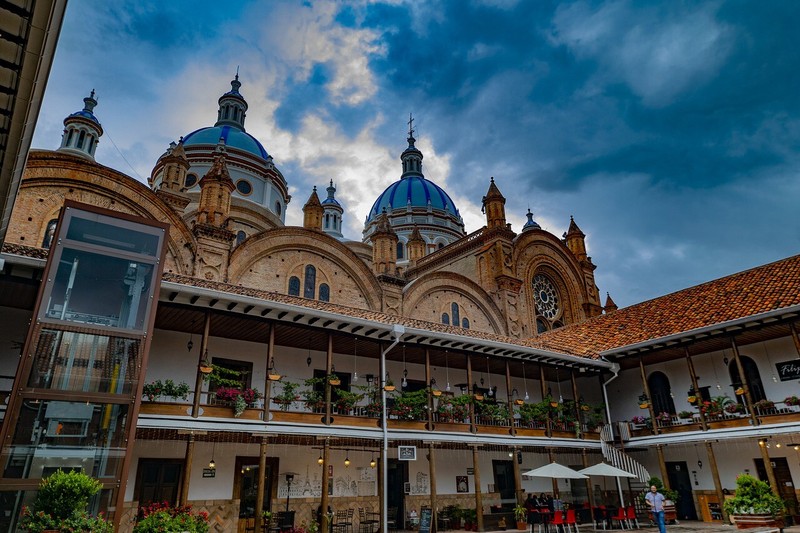 (Laminated) Cathedral In Cuenca, Ecuador Photograph 91x61cm gallery