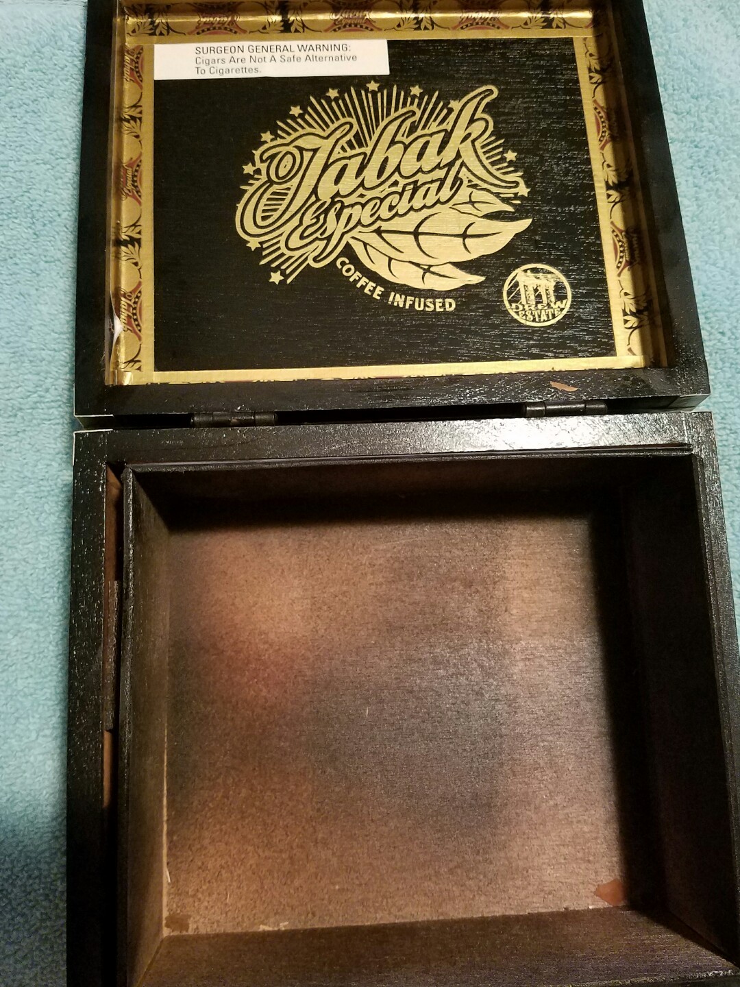 "Jabak Especial" ~ Empty Storage Box ~ Wooden Box ~ Box w/Lid gallery