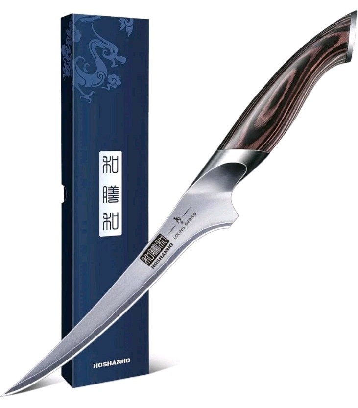 HOSHANHO Fillet Pro Knife 7 Inch Super Sharp Boning Knife High Carbon Stainless gallery